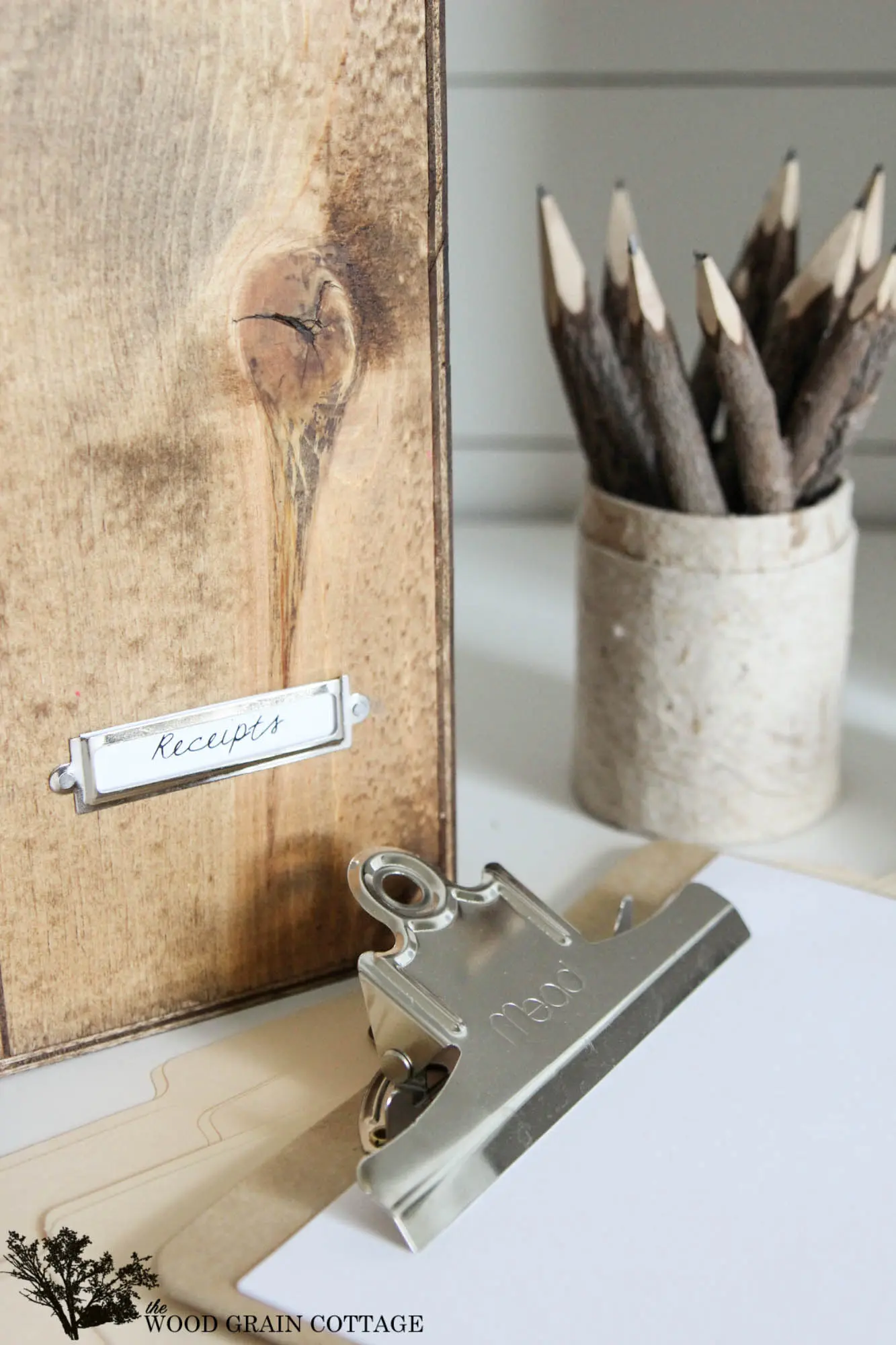 Scrap Wood File Folders