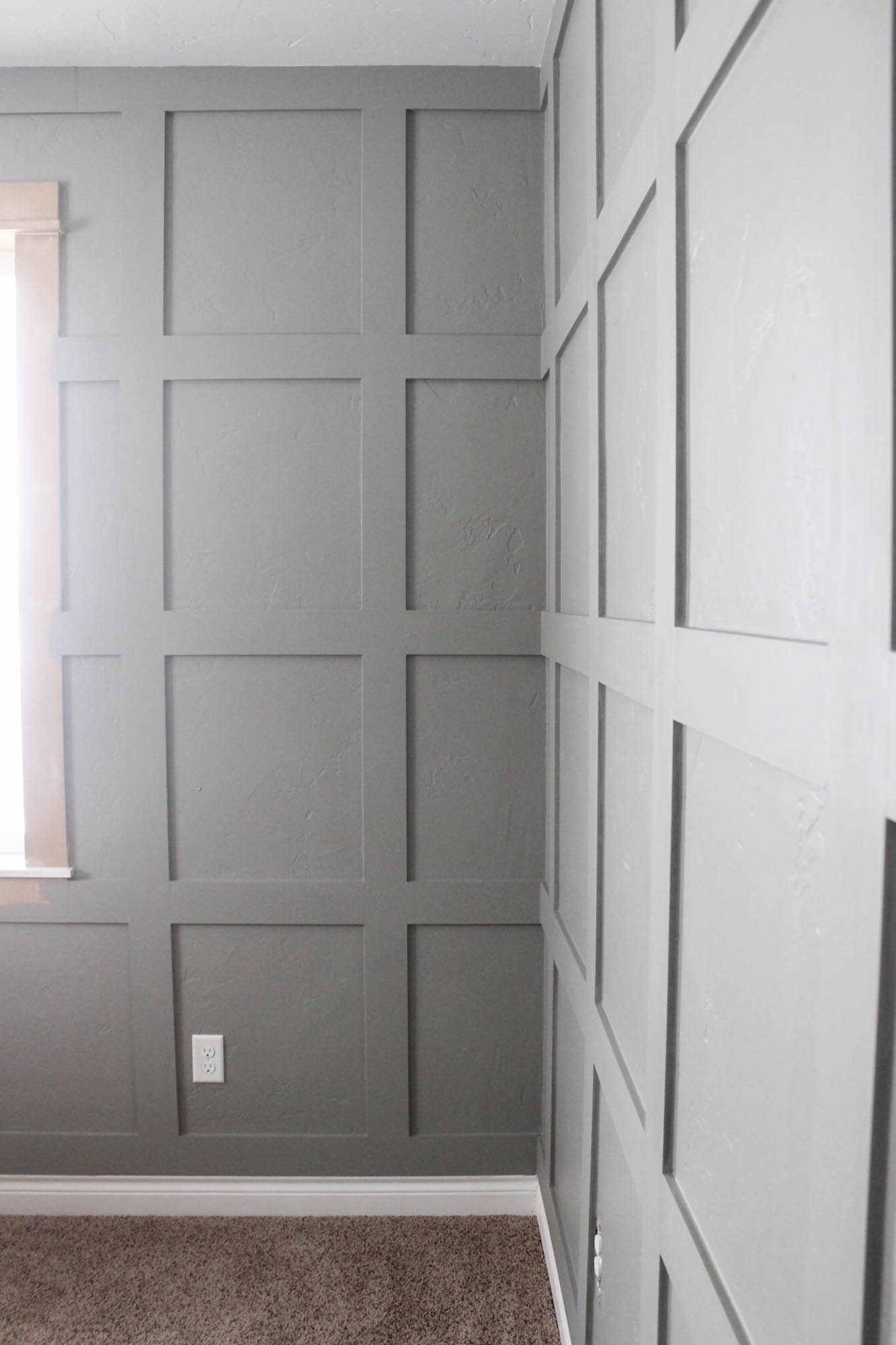 Grid Board & Batten In The Office