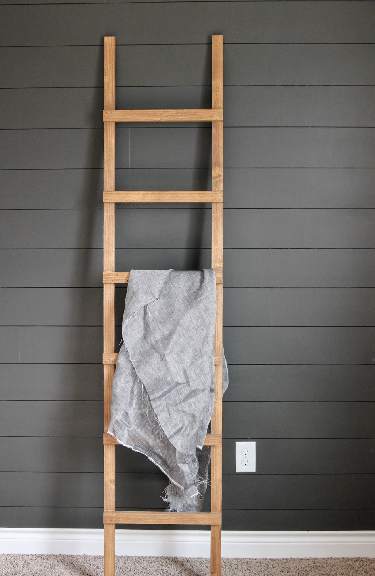 Painted Guest Bedroom Wall