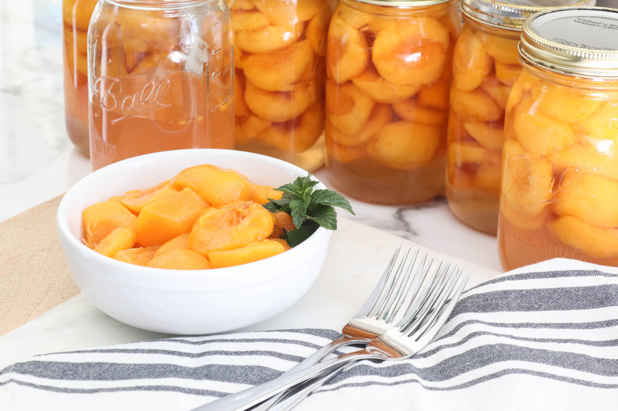 Canned Peaches