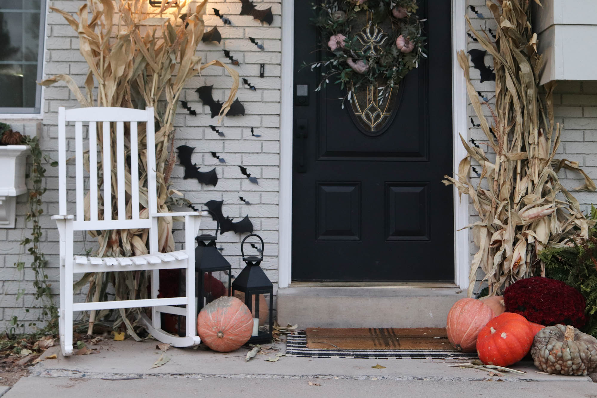 Our Halloween Front Porch